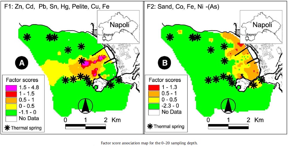 Tenori di fondo geochimici (geochemical baselines) e valutazione del rischio ambientale nei sedimenti marino-costieri del sito inquinato di Bagnoli