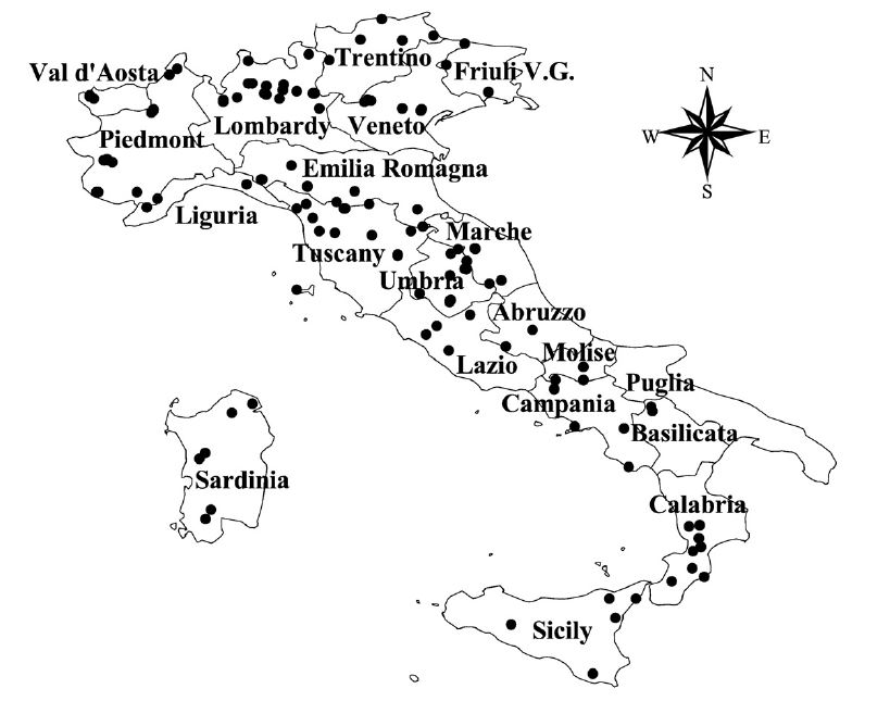 Elementi in traccia e ioni nelle acque minerali in bottiglia italiane: Identificazione di valori anomali ed effetti sulla salute umana