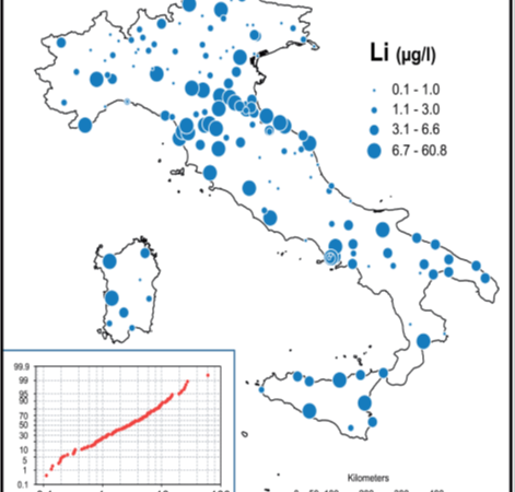 Rapporti tra le concentrazioni locali di Litio nell’acqua potabile ed i tassi di suicidi regionali in Italia